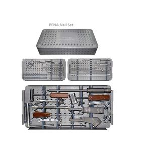 Set instrumen pelindung kuku <span class=keywords><strong>Femoral</strong></span> <span class=keywords><strong>Proximal</strong></span> ortopedi Set baja tahan karat PFNA Manual - Product Image 1