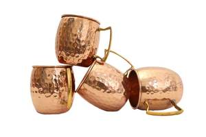 Tasse de MULE de moscou en cuivre, pour boire saine, fabrication de haute qualité, faite depuis l'inde - Product Image 5