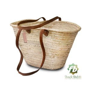 Sac en paille de qualité supérieure / Sac à bandoulière décontracté polyvalent / Sac tissé à la main style Mori / Sac de plage grande capacité - Product Image 1