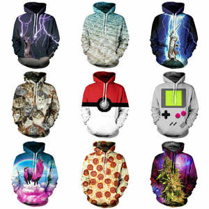 เสื้อฮู้ดสำหรับผู้ชายเสื้อฮู้ดผ้าฝ้าย100% ซับลิเมชันงานปักแบบสวมออกแบบโลโก้ได้ตามต้องการ - Product Image 1