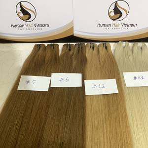 ซัพพลายเออร์ชั้นนำ #5สีผ้าเครื่องผมกระดูกตรงมนุษย์ผม8-34นิ้วความยาวหนังกำพร้าชิดผม - Product Image 4