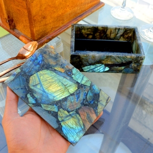 กล่องเก็บเครื่องประดับพลอยลาบราโดไรต์ กล่องโชว์หินตกแต่ง ของขวัญ |    ผู้จัดจำหน่ายสินค้าขายส่งจำนวนมาก - Product Image 4