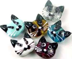 High Quality Handmade Mushroom Shaped <b>Lampwork</b> <b>Glass</b> <b>Beads</b> for Jewelry Making - Product Image 3