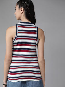 Camisetas sin mangas OEM, top corto sexy, chaleco sólido de punto para mujer, color caqui blanco, tops de verano para mujer - Product Image 5