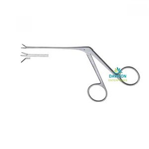 Pince à micro-oreille gauche de haute qualité Instruments chirurgicaux ORL manuels en acier inoxydable avec bord dentelé - Product Image 1