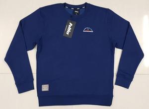 Ropa/Sobrantes de Producción con Etiquetas de Marca, Sudadera de Hombre 100% Algodón, Lisa, Otoñal, Cuello Redondo, Manga Larga, con Cierre de Cremallera - Product Image 3