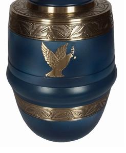 Urna de cremación de METAL, Cruz Católica - Product Image 2