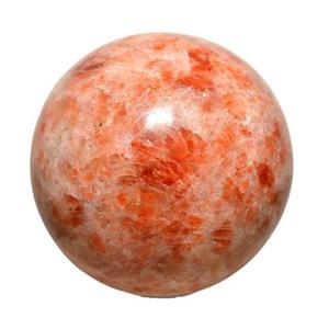 Pierre de soleil naturelle de qualité supérieure, polie à haute brillance, 17-24MM, origine Inde, cristaux, fournisseur OEM, Feng Shui, amour - Product Image 4