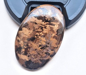 Bronzite-cabujones de bronce para joyería, piedras preciosas de color marrón, para todo tipo de joyería, mezcla de formas para el diseño de joyería, precio al por mayor - Product Image 2