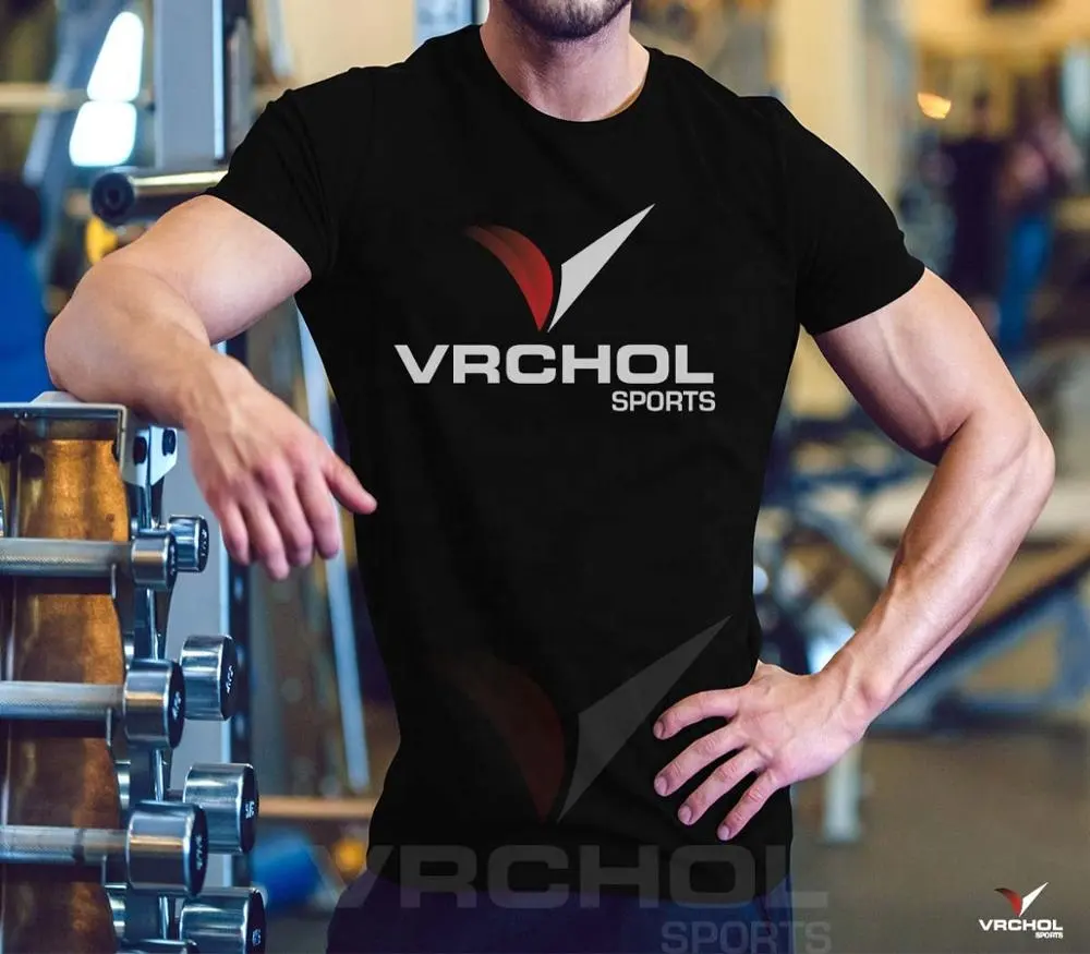 New Design Sport Wear Men's Gym t shirt Clothes Wholesale Quick Dry Men compression short sleeve Sports T Shirt