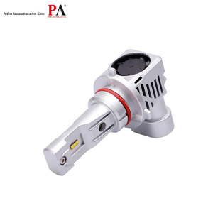 PA M3 9005 HB3 Ukuran OEM Lampu Depan <span class=keywords><strong>LED</strong></span> 6000 LM 50W Plug And Play Putih