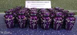 Nouveau design, vente en gros, fournitures d'enterrement d'urne commémorative, brasworld inde - Product Image 2