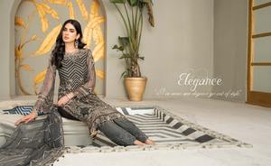 Robe de soirée de créateur kameez shalwar pour dames vêtements de soirée de créateur pakistanais costumes pour femmes vêtements de soirée - Product Image 3