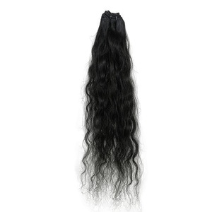 Top Best Quality of Indian Natural virgin Machine Wefted hair <b>extensions</b> - Product Image 3