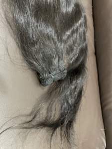 Meilleure Qualité Naturel Temple Non Transformés Indien Extension de Cheveux Bundle avec Fermeture Cuticules Alignés Cheveux Humains - Product Image 2