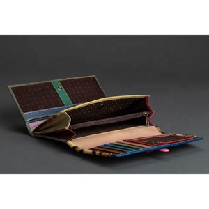 Pochette Francesca style vintage en cuir imprimé léopard petit porte-monnaie multi-usage portefeuille à rabat pour dames - Product Image 4