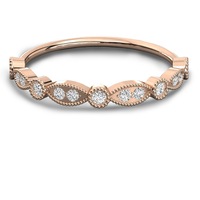 Djewels Model 1130 Elmas Yüzük Doğal Elmaslar Brillant Kesim 14 Ayar Som Altın Klasik Stil IGI INGEMCO Sertifikalı Kadın Yüzüğü