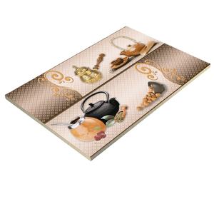 Carreaux muraux de cuisine vernis en céramique, couleur marron, couleur supérieure, 300x450mm - Product Image 1