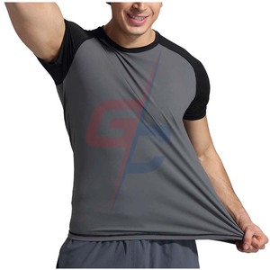 Camisa de natación UPF 50 + para hombre, camisa de protección contra la humedad, antisarpullido de manga corta, proveedor de camisa de natación - Product Image 4