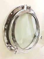 Porno bateau en Nickel brossé, fenêtre ronde, décor mural, maison, image et cadre de mariage, cadeau de noël