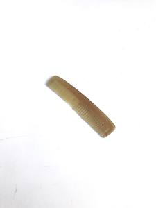 Peigne en corne de bœuf poli, fait main, écologique, style nautique, motif animal, décoration de Noël, taille personnalisée, Inde - Product Image 4