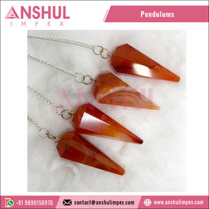 Péndulos facetados con temática de Ángel, de cuarzo, amatista, al mejor precio - Product Image 5