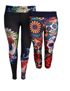 Collants en peau pour hommes et femmes Running Tight Pant Yoga Leggings - Product Image 1