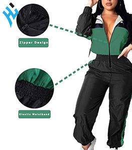 2025 Nouveau sweat-shirt de survêtement en polyester élégant et sweat-shirt de jogging 2 pièces | Survêtements d'hiver pour la femme - Product Image 1