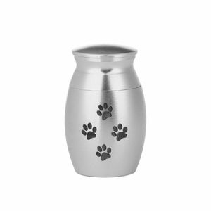 Minicabezal para perros y gatos, urna de cremación de aluminio - Product Image 4