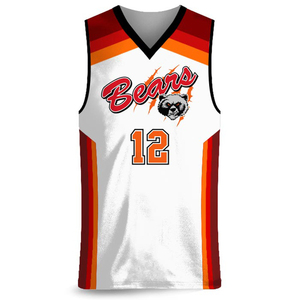 Dernier maillot de basket-ball réversible à séchage rapide personnalisé pour hommes, vêtements de haute qualité, uniforme grande taille à vendre - Product Image 3