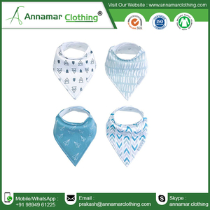 New Design Soft Cotton Baby Bandana Bibs - Product Image 2