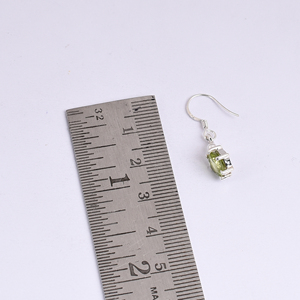 Pendientes colgantes de plata de ley 2021 chapados en oro 925 con diseño colgante de piedras preciosas de topacio Calcedonia para bodas y regalos - Product Image 6