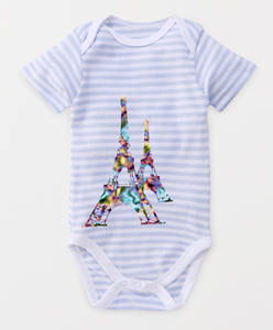 Combinaison pour bébé garçon en coton respirant, vêtements écologiques pour bébés, fabricant, approvisionnement en vrac pour les importateurs mondiaux de mode pour bébés - Product Image 2