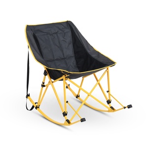 Luxury Comfortable Adjustable Padded Foldable <strong>Rocking</strong> <strong>Camping</strong> <strong>Chair</strong> With Carry Shoulder - Product Image 1