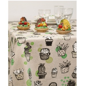 Mantel con estampado triangular, algodón orgánico, certificado GOTS - Product Image 2