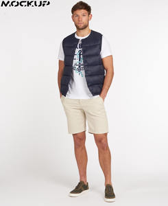 Chaleco de Invierno para Hombre, Precio Económico, Material de Poliéster Transpirable, Diseño Sólido, Ropa Exterior Masculina al por Mayor - Product Image 2