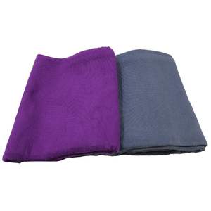 ผ้าห่มโยคะ ผ้าฝ้าย 100% สีพื้น ดีไซน์ใหม่ แฟชั่น อาร์เคด  สีม่วงและสีเทา ขนาด 200x150 ซม. น้ำหนัก 1.4 กก. ราคาขายส่ง - Product Image 3