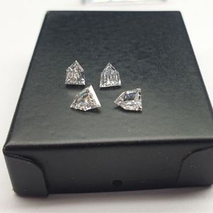 หลวมสังเคราะห์ VVS ความบริสุทธิ์ขัด0.20ถึง0.29กะรัตสีขาวโล่ตัดแฟนซีรูปร่าง CVD HPHT เพชร - Product Image 1