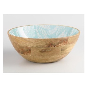 Vajilla esmaltada de diseño moderno, plato para servir, cuenco para palomitas de maíz de Material de madera de alta calidad con forma elegante para cenar - Product Image 5