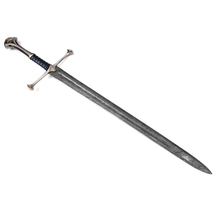 Espada de El Señor de los Anillos, Hermosa Espada de Batalla de un Solo Lado con Recubrimiento de Damasco y Funda (Smk1955) - Product Image 1