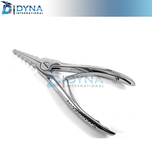 Body Piercing Tattoo Ring Opener Forceps Piercing Opener 5 notched stainless steel CE 15 cm - Product Image 2