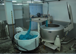 Cedit Essential New Textile Machines Hydro Extractor Machine Procesamiento de fibra Hilo Limpieza Motor Core Componente incluido - Product Image 5