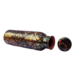 BEST Selling Product Copper <b>Leak</b> <b>Proof</b> <b>Bottle</b> Copper <b>Water</b> <b>Bottle</b> Customized Printed Health Pure Copper <b>Water</b> <b>Bottle</b> Joint Free - Product Image 3