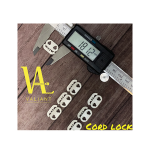 HIGH QUALITY FLAT DOUBLE HOLE CORD LOCK - Product Image 4