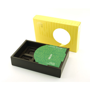 Boîtes en papier à fond de couvercle imprimé doux au toucher, boîtes cadeaux d'anniversaire de boulangerie personnalisées - Product Image 1