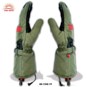 best men woman long <b>battery</b> life 7.4v rechargeable <b>battery</b> heated gloves with USB-C charging port for winter - Product Image 3