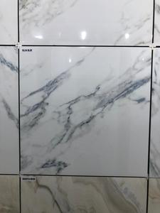 Carreaux de sol en porcelaine cirée, 600x600mm, de luxe, de qualité supérieure, couleur blanche - Product Image 4