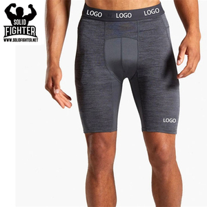 Shorts de gymnastique de compression en Spandex/Polyester de haute qualité pour hommes femmes nouveau Design écologique respirant grande taille Leggings de Yoga - Product Image 6