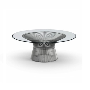 Table de centre luxueuse en métal avec miroir au design moderne fait à la main Style traditionnel de qualité supérieure Unique pour un usage domestique en gros - Product Image 2