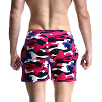 Shorts décontractés pour hommes 100% polyester mesh, écologiques, impression par sublimation graphique personnalisée, vente en gros